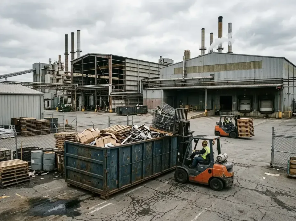 industrial-factory-scrap-conta-003 — frequently asked questions, Cheap Roll-off Dumpster Rentals in Larksville, PA